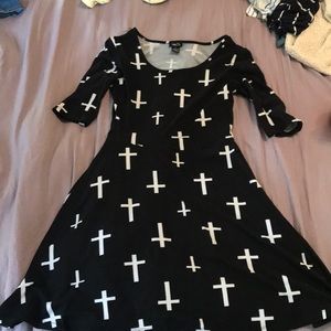 Rue 21 Gothic Cross Dress